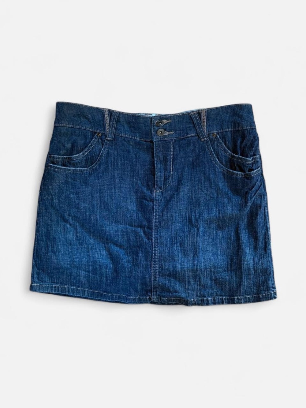 Sonoma Denim Mini Skirt with Built in Shorts Size 6